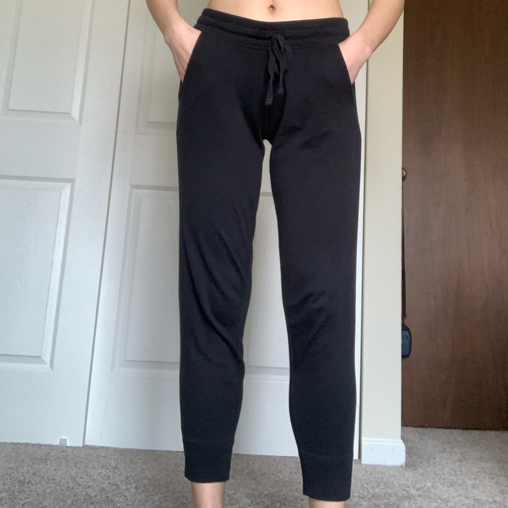 Black joggers